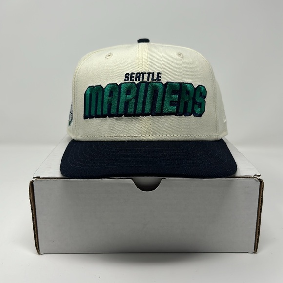 Hat Club Seattle Mariners “Draft Hat” Fitted Hat Size 7 3/8 - Picture 2 of 6
